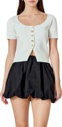 Endless Rose Short Sleeve Crop Cardigan