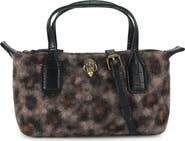 Kurt Geiger London Tiny Sloane Faux Fur Handbag