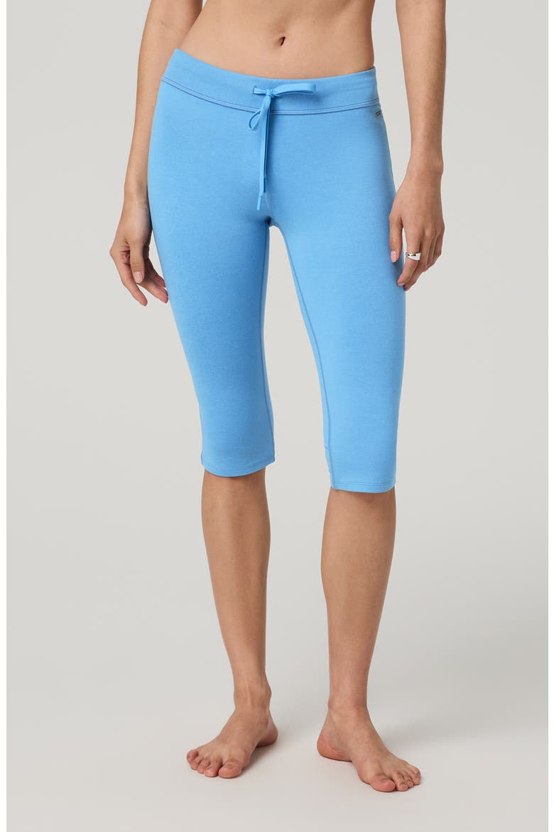 Halo Low Rise Performance Crop Pants, Main, color, OASIS BLUE HEATHER