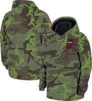 Nike Men's Nike Camo Georgia Bulldogs Hoodie Full-Snap Jacket