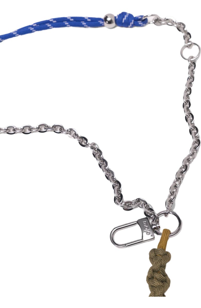maje Chain & cord mix bag charms, Alternate, color, Multi-Coloured