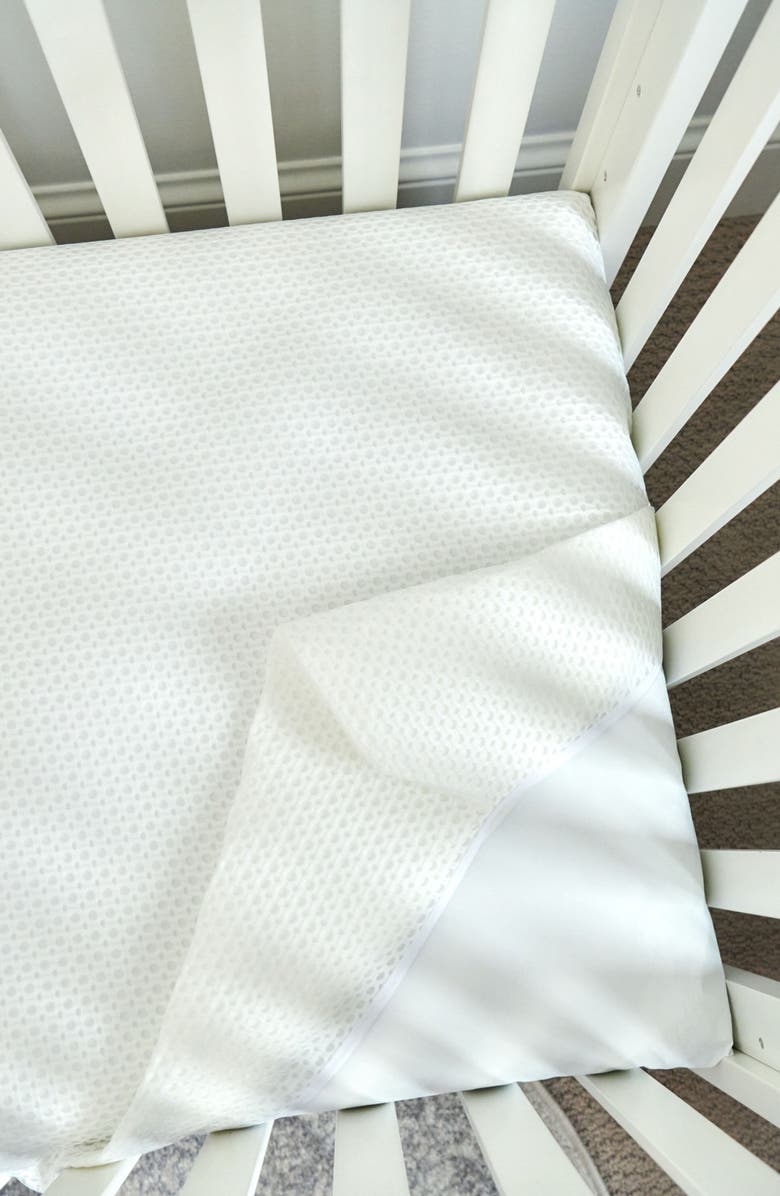 Lullaby Earth 'Breeze' Two Stage Crib Mattress, Alternate, color, White