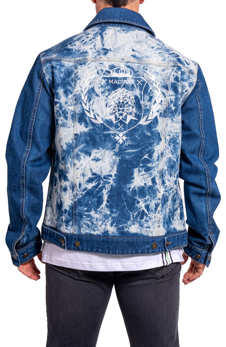 Maceoo Ascension 0007 Denim Jacket, Alternate, color, Blue