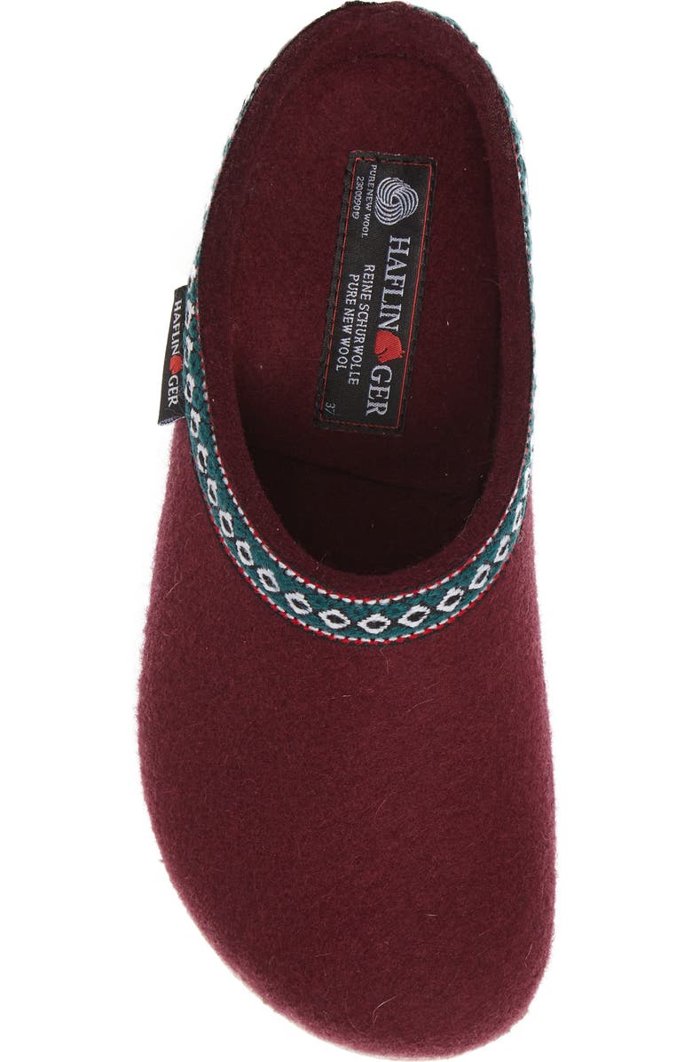 Haflinger GZ Clog Slipper, Alternate, color,