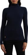 Lauren Ralph Lauren Ribbed Turtleneck Sweater