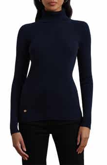 Lauren Ralph Lauren Ribbed Turtleneck Sweater