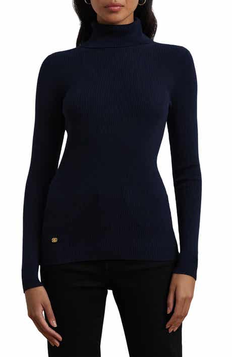 Lauren Ralph Lauren Ribbed Turtleneck Sweater