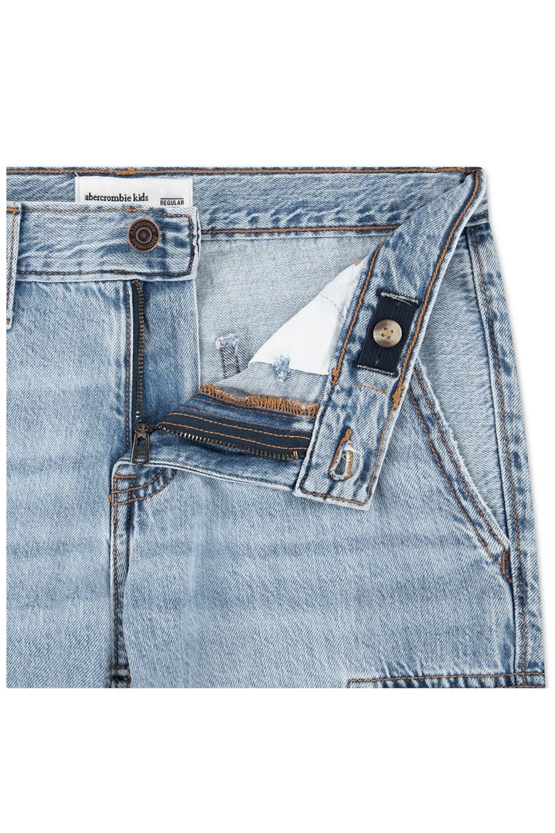 Kids' Baggy Cargo Jeans, Alternate, color, GOAT