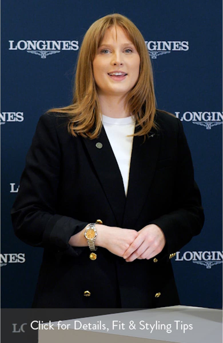 Conquest Automatic Bracelet Watch, 34mm, sales video thumbnail