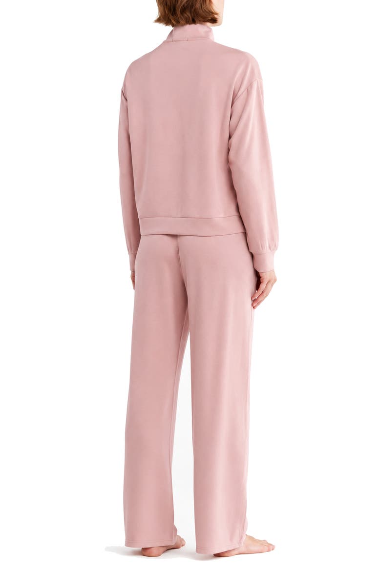 Paxe Pajama Set, Alternate, color, SILVER PINK