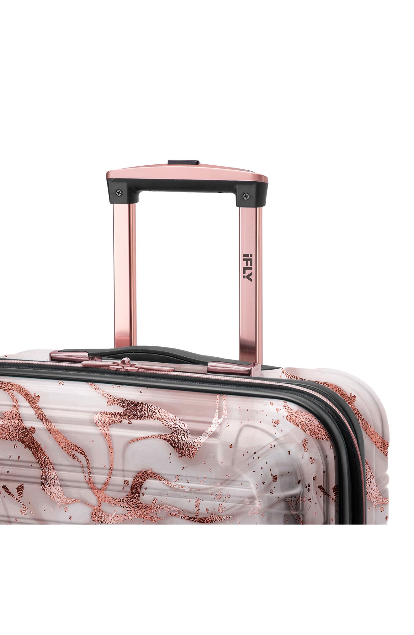 IFLY Fibertech Marble 20" Expandable Wheeled Carry-On Bag, Alternate, color, 