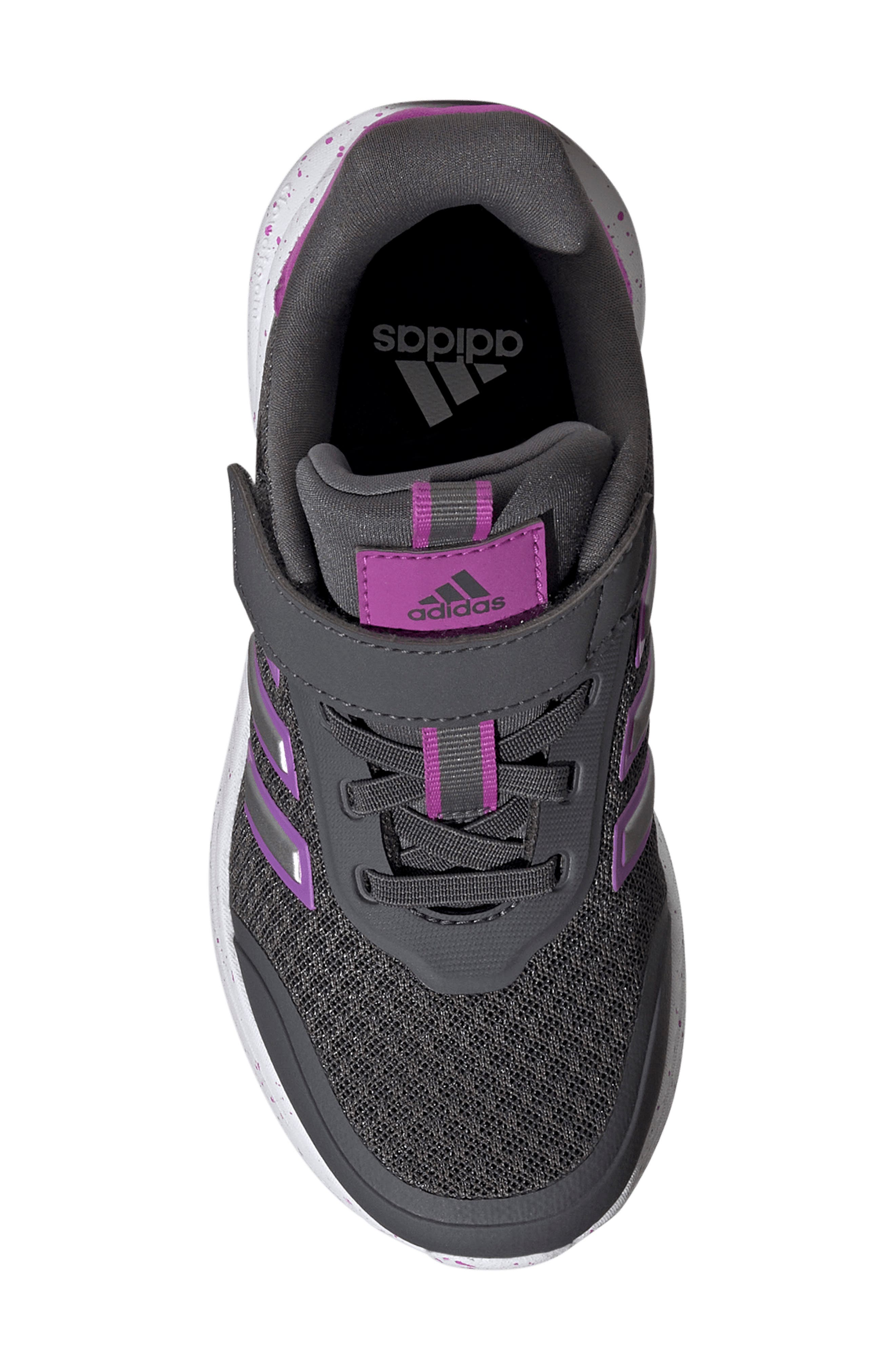 adidas x PLRPATH Kids' Running Shoe, Alternate, color, Grey/ Purple Burst/ Iron Met.
