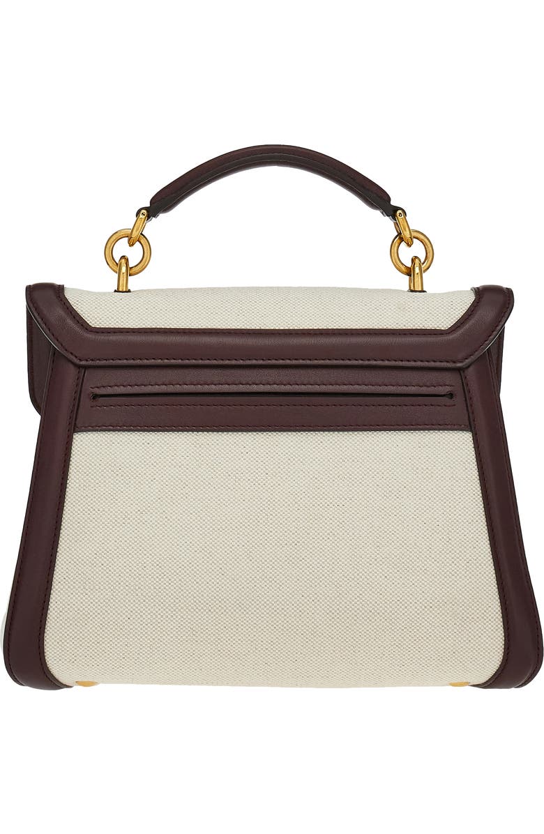 FERRAGAMO Margot Canvas Top Handle Bag, Alternate, color,