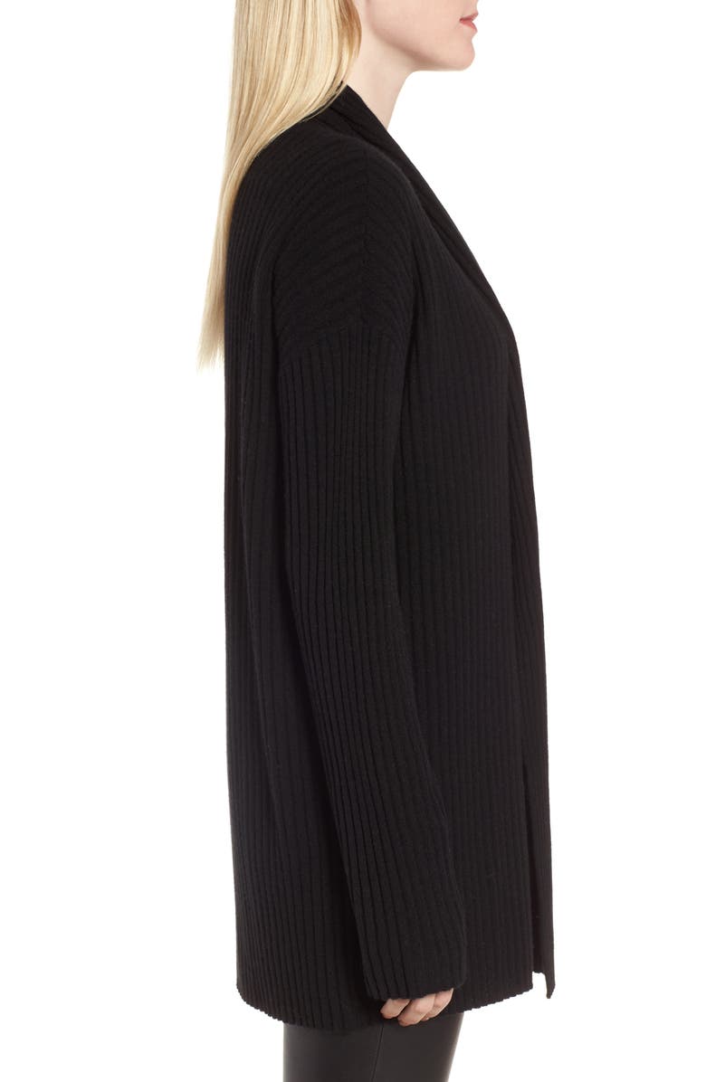 Nordstrom Signature Rib Knit Cashmere Cardigan, Alternate, color,