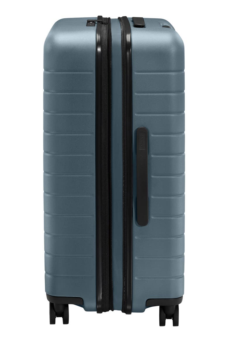 The Medium Flex Suitcase, Alternate, color, COAST BLUE