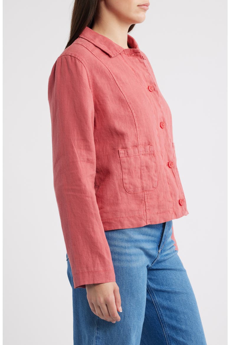 Arame Organic Cotton Jacket, Alternate, color, ECHINACEA