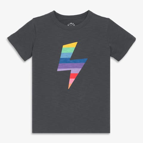 Kids Rainbow Bolt Tee (Toddler, Little Kid, Big Kid)