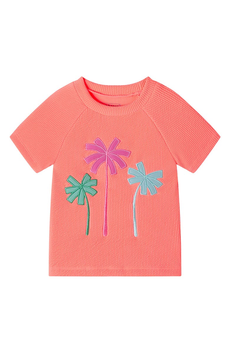 Andy & Evan Kids' Textured Rashguard Shirt & Shorts Set, Alternate, color,