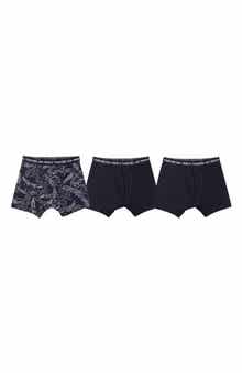 4-Way Stretch Cotton Boxer Briefs