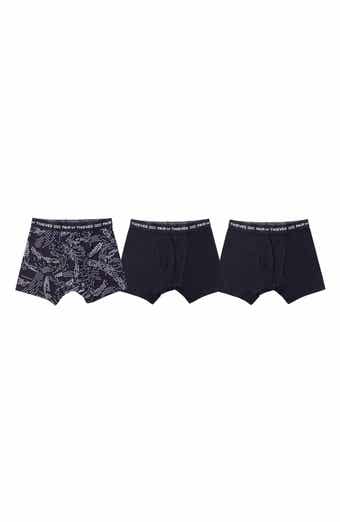 4-Way Stretch Cotton Boxer Briefs