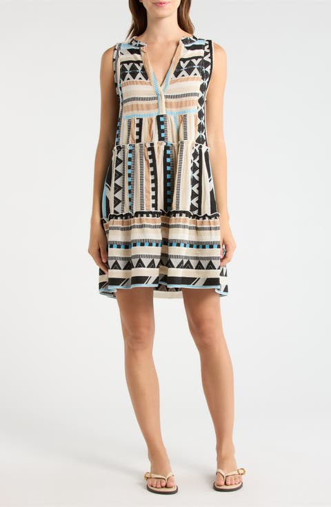 Babydoll Cover-Up Minidress