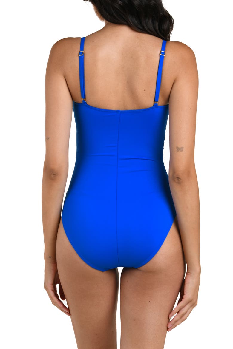 Island Goddess One-Piece Swimsuit, Alternate, color, LAPIS