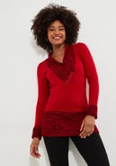 Joe Browns Button Cable Sweater