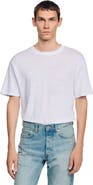 SANDRO Certified Linen T-shirt