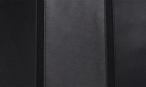 Ted Baker Ava Canvas & Leather Tote Bag In Black Overflow