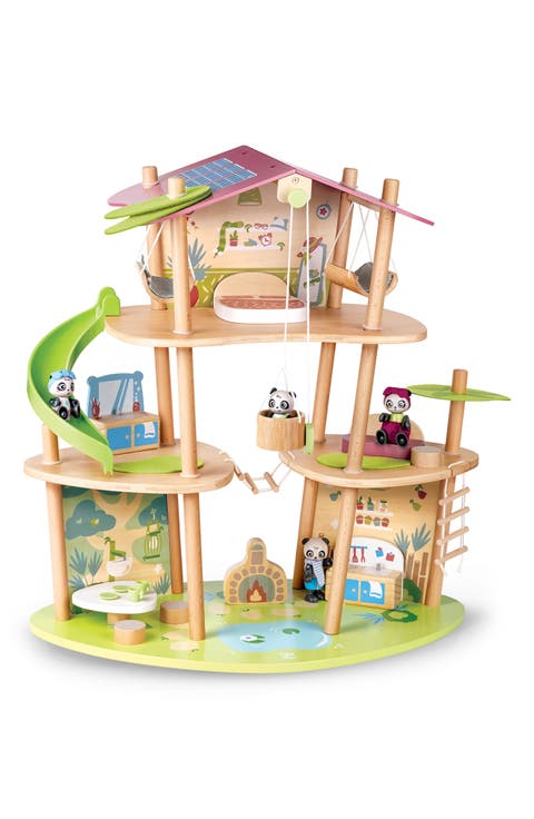 Panda's Bamboo House Playset