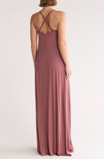 V-Neck Maxi Dress
