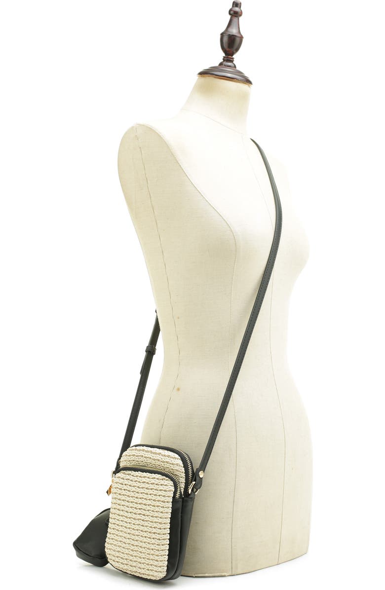 Mali + Lili Joey Vegan Leather Crossbody Bag, Alternate, color,