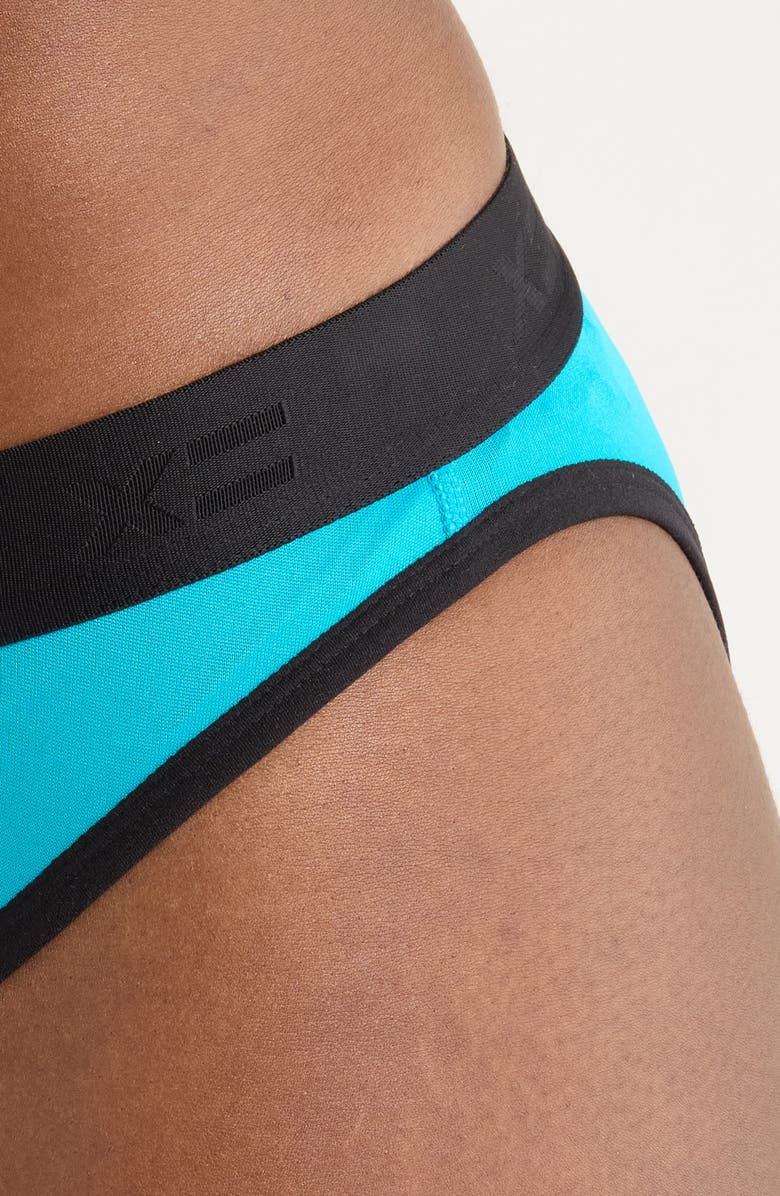 TomboyX Tucking Bikini, Alternate, color, Caribbean Sea