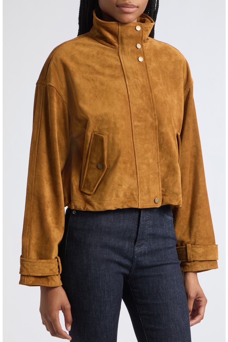 Bateman Suede Jacket, Alternate, color, ACORN