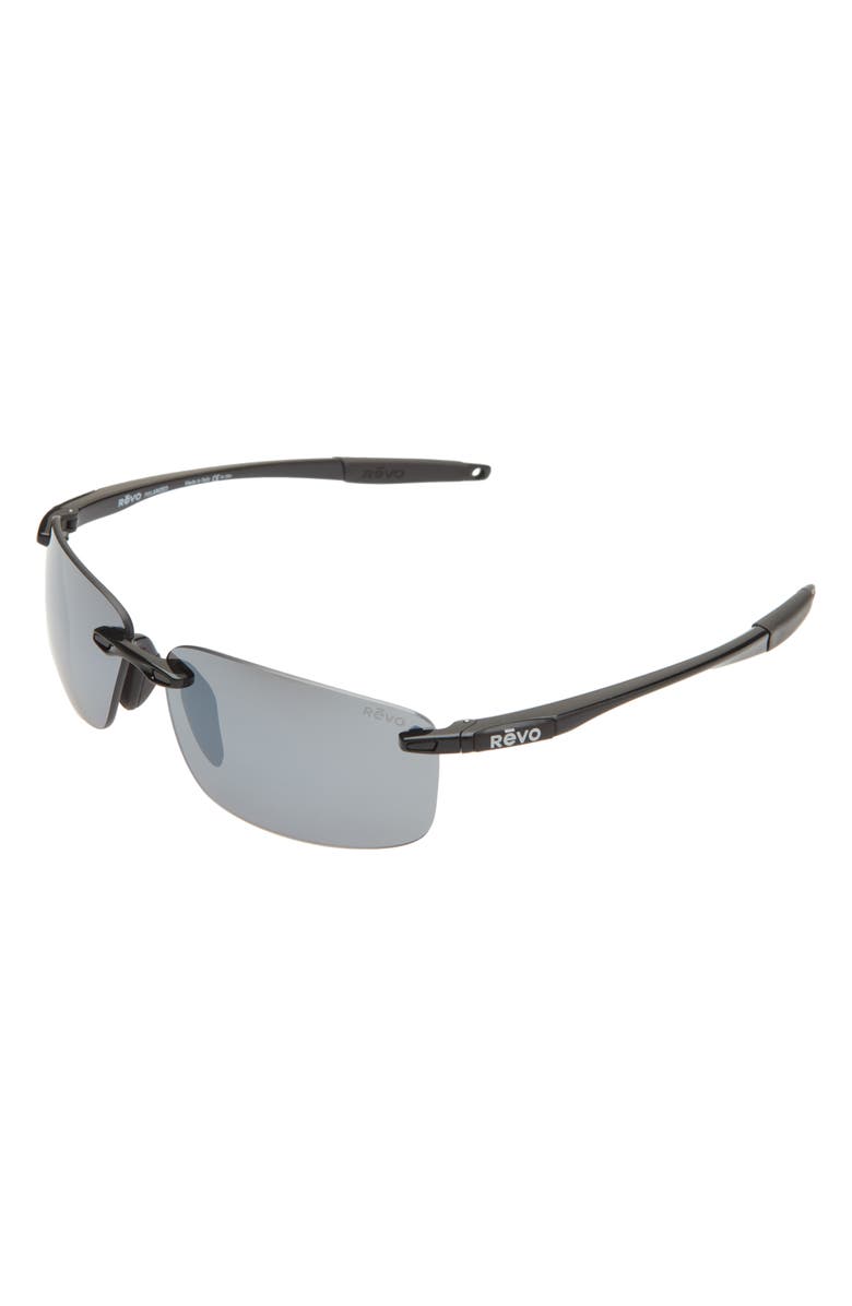 Revo 'Descend N' 64mm Polarized Rimless Sunglasses, Alternate, color,