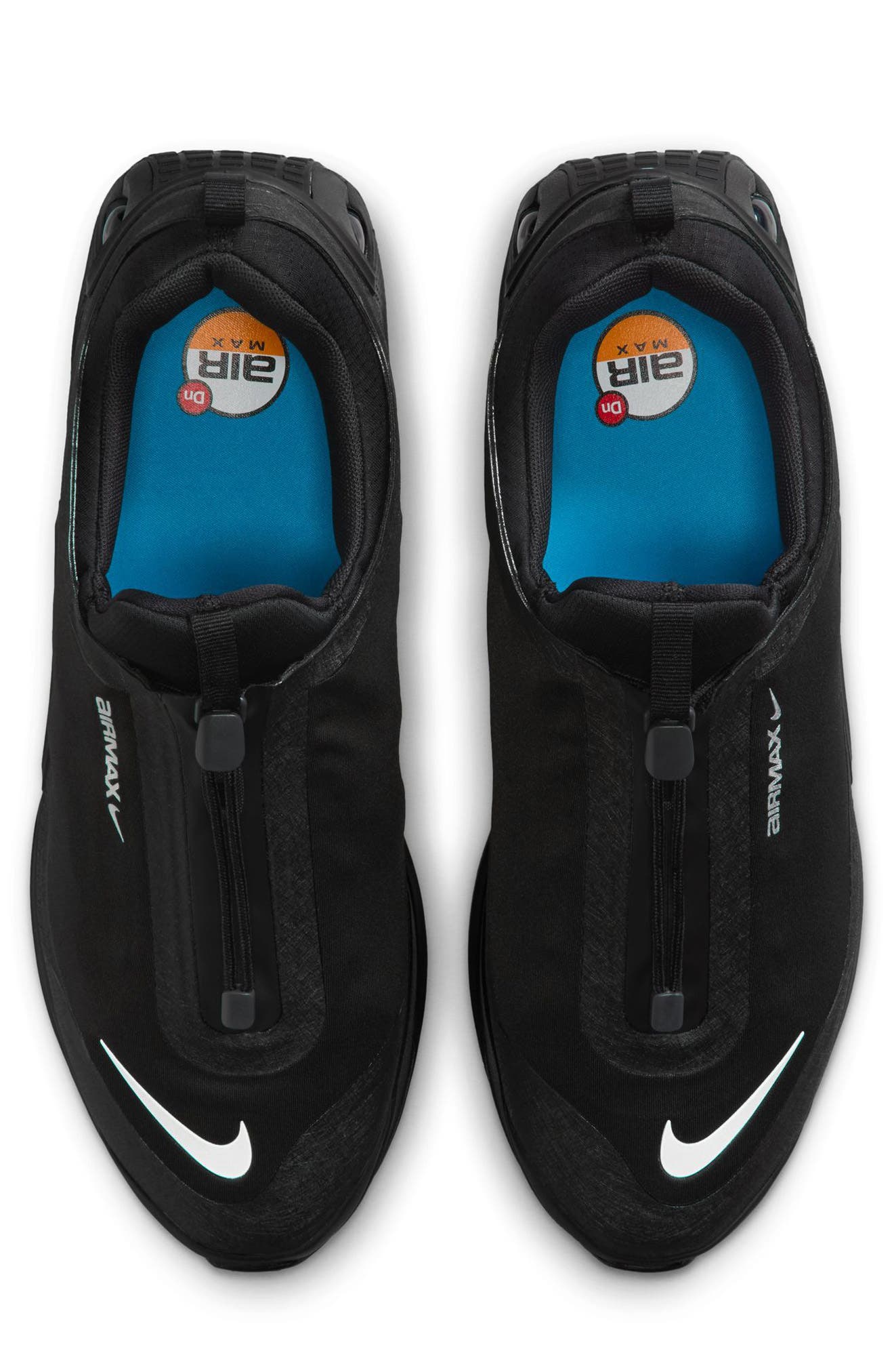 Nike Air Max Dn Roam Waterproof Sneaker, Alternate, color, Black/ Silver/ Black