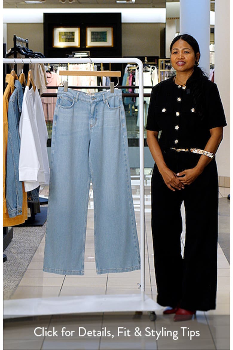 Stride High Waist Wide Leg Jeans (Women) | Nordstrom