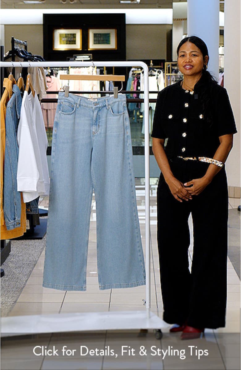 Stride High Waist Wide Leg Jeans, sales video thumbnail