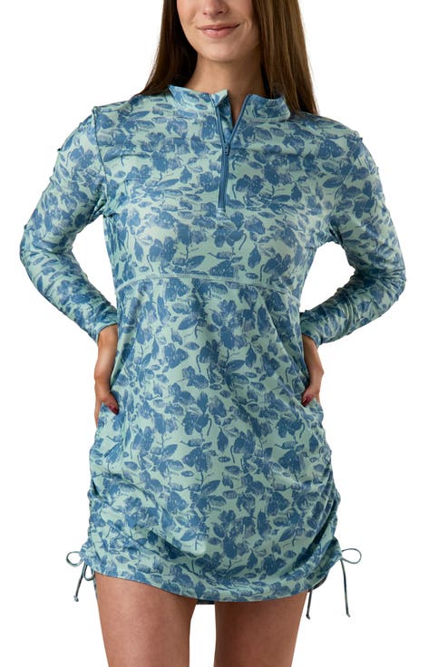 Convertible Swim Shirtdress