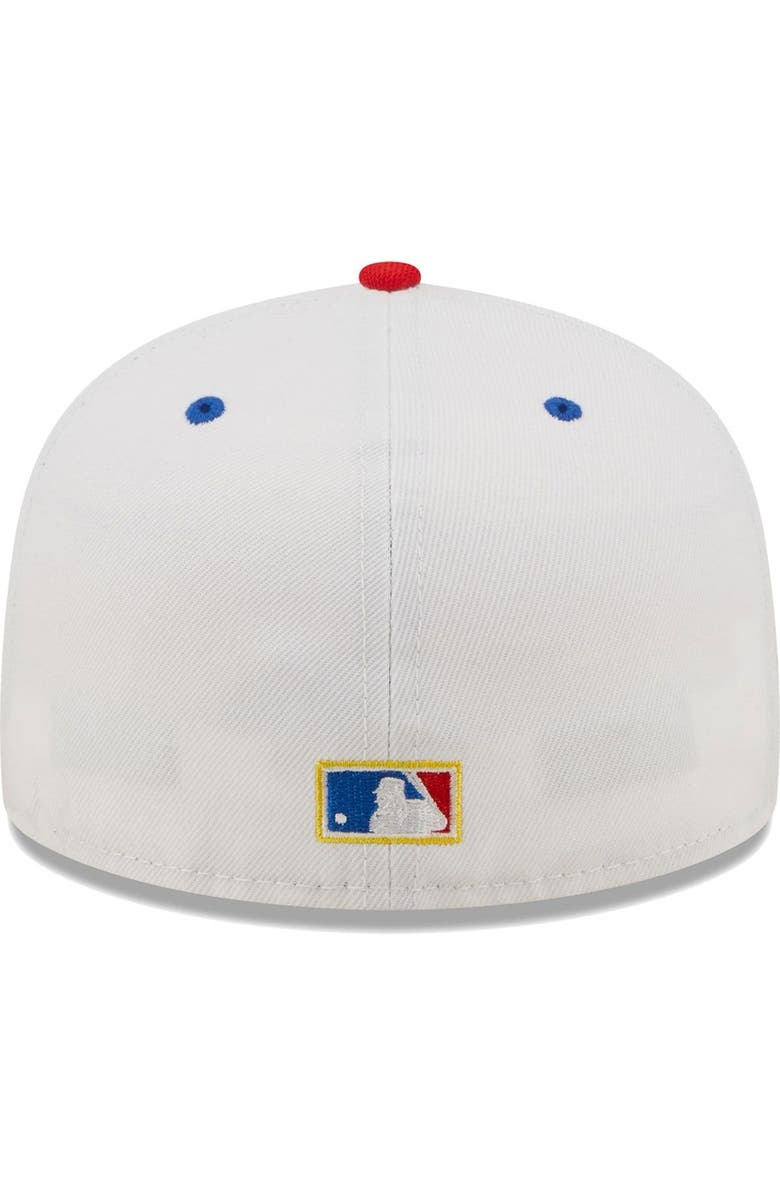 New Era Men's New Era White/Royal Boston Red Sox 100 Years at Fenway Park Cherry Lolli 59FIFTY Fitted Hat, Alternate, color, 