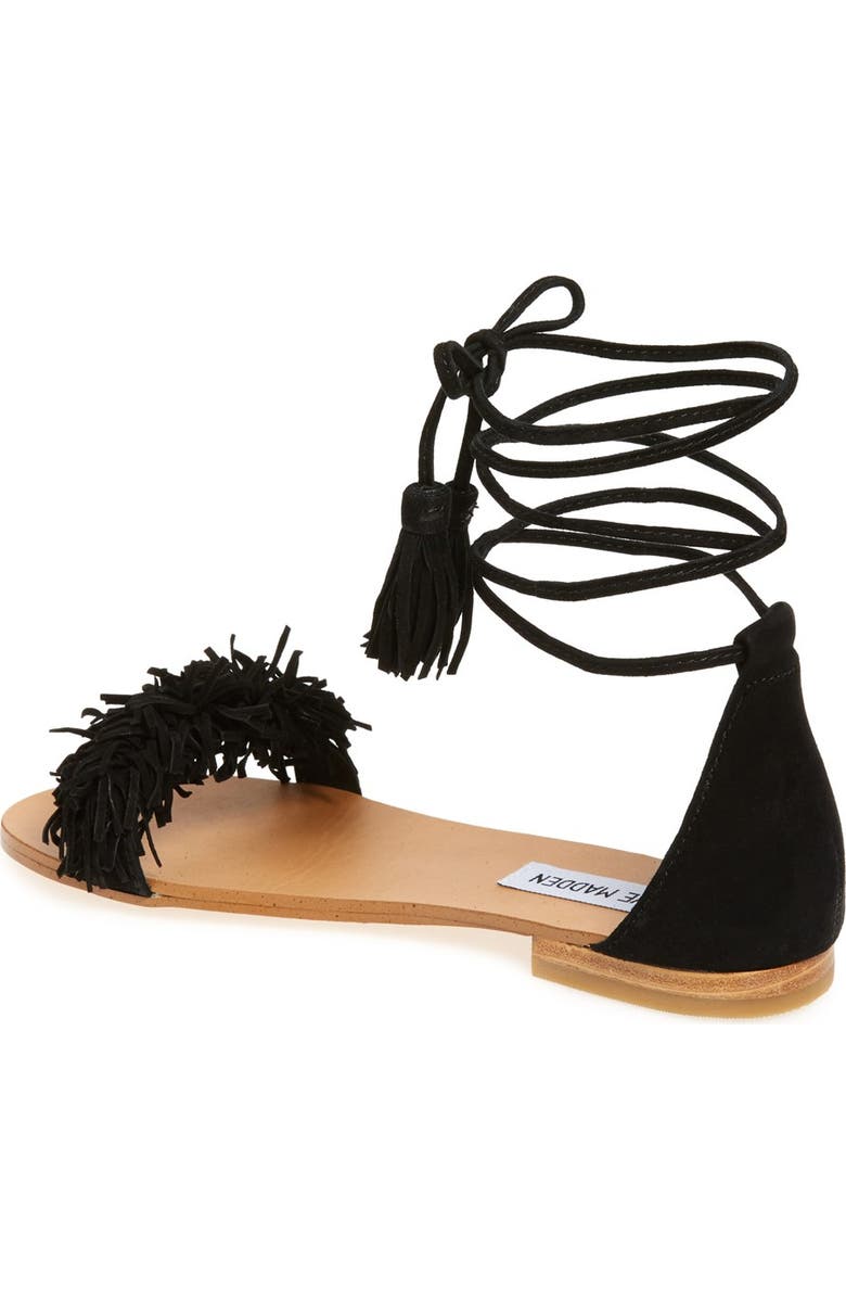 Steve Madden 'Sweetyy' Lace-Up Sandal, Alternate, color,