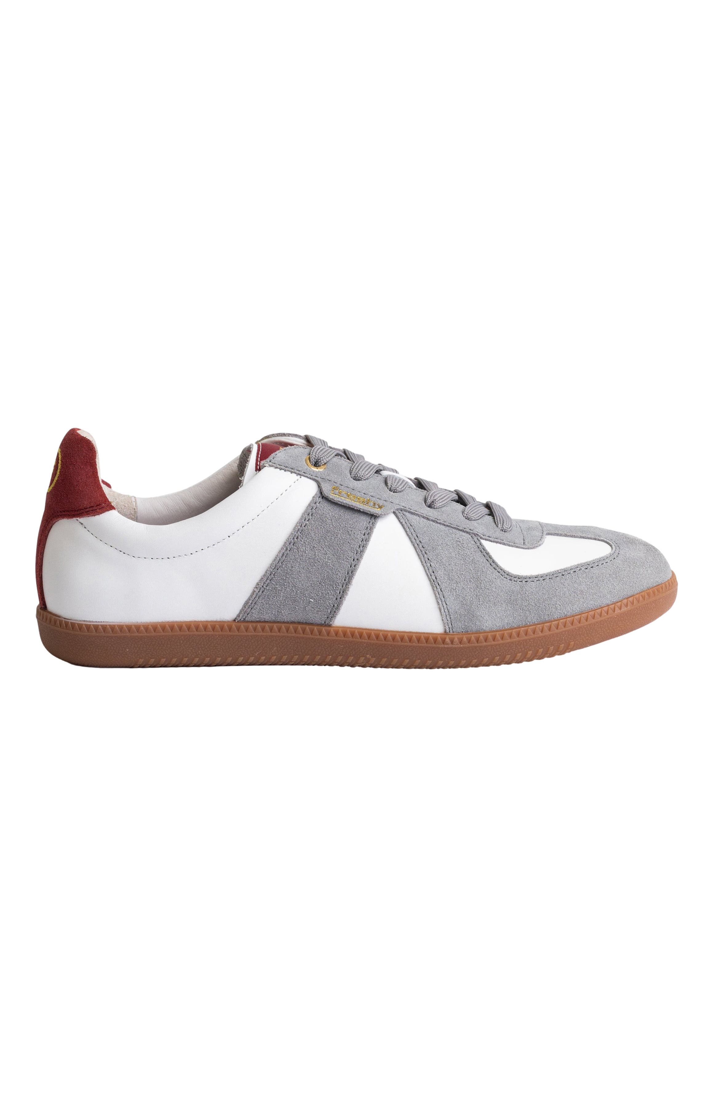 Freshy Indie Lites Sneaker, Main, color, Grey/White/Cranberry