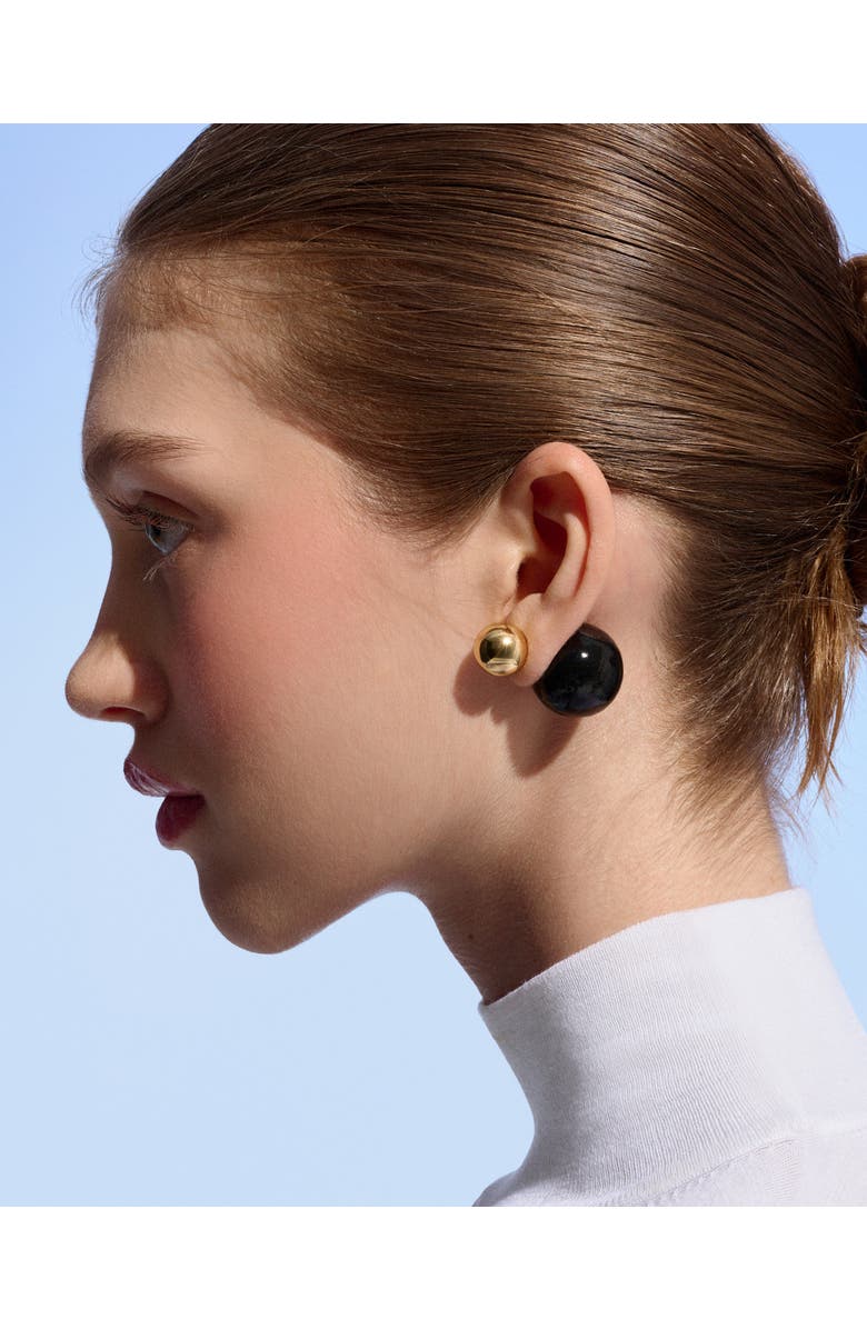 Saulė Label Lilou Earrings, Alternate, color, Raven