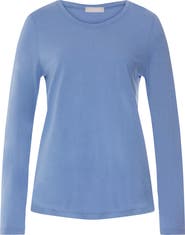 HANRO Sleep And Lounge Relaxed Round Neck Top