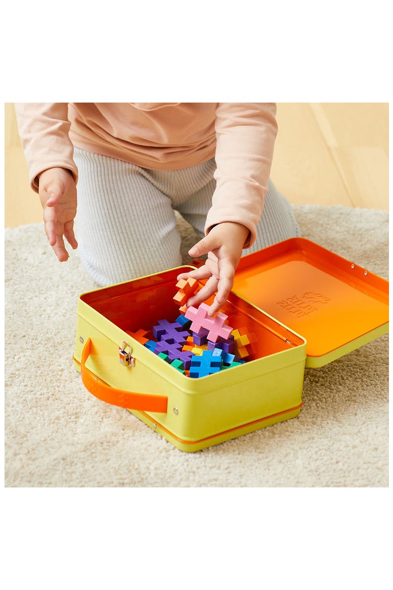 Big 70-Piece Building Set Metal Suitcase, Alternate, color, NO COLOR