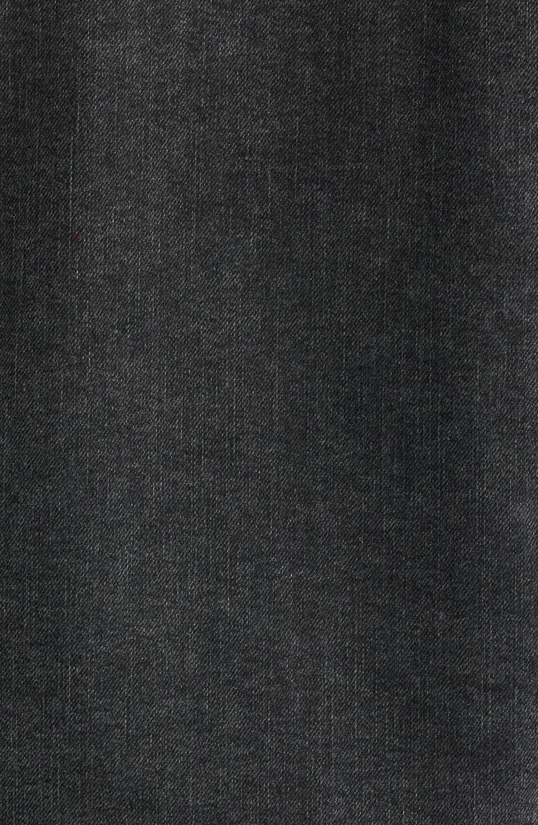 CITY BLUES Pleated Denim Jacket, Alternate, color, Black