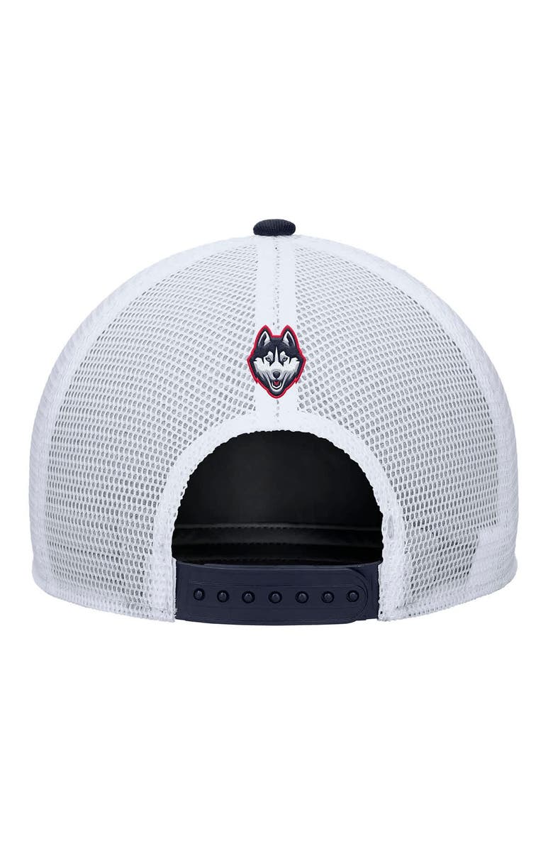 Nike Men's Nike Navy UConn Huskies 2025 On-Field Rise Trucker Adjustable Hat, Alternate, color, 
