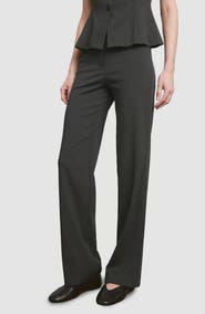 MANGO Straight Leg Pants