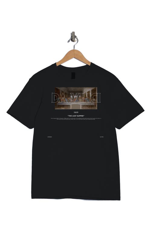 Monster Digital Apoh Da Vinci Last Supper Graphic T-shirt In Black