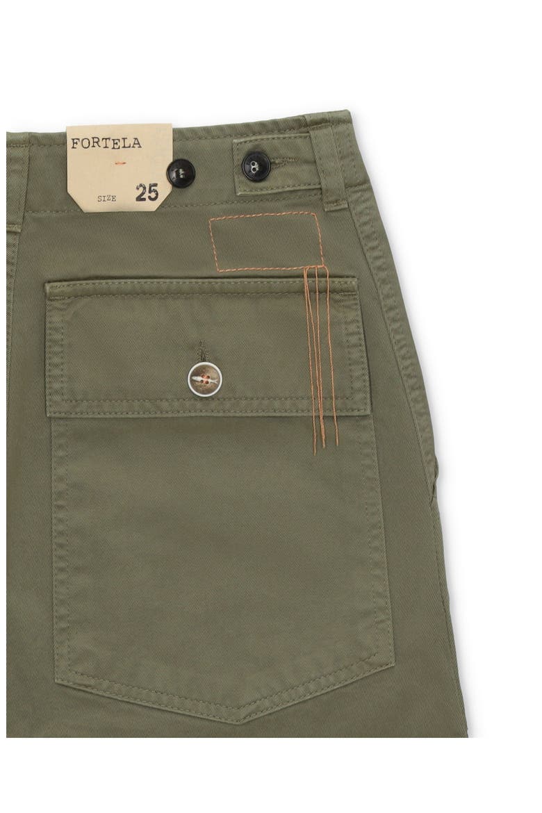 Military Style Vintage Trousers, Alternate, color, Green